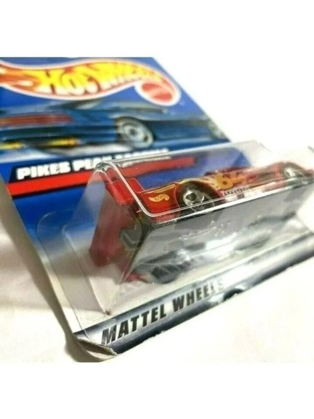 Vintage Die Cast Hot Wheels 2001 Pikes Peak Tacoma #148 Red Mattel Wheels Car
